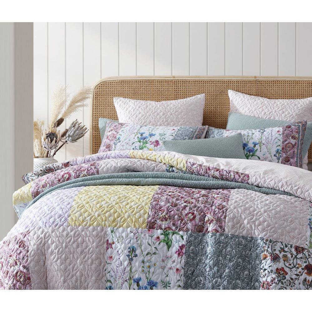 Platinum Collection Bodhi Pink Quilt Cover Set