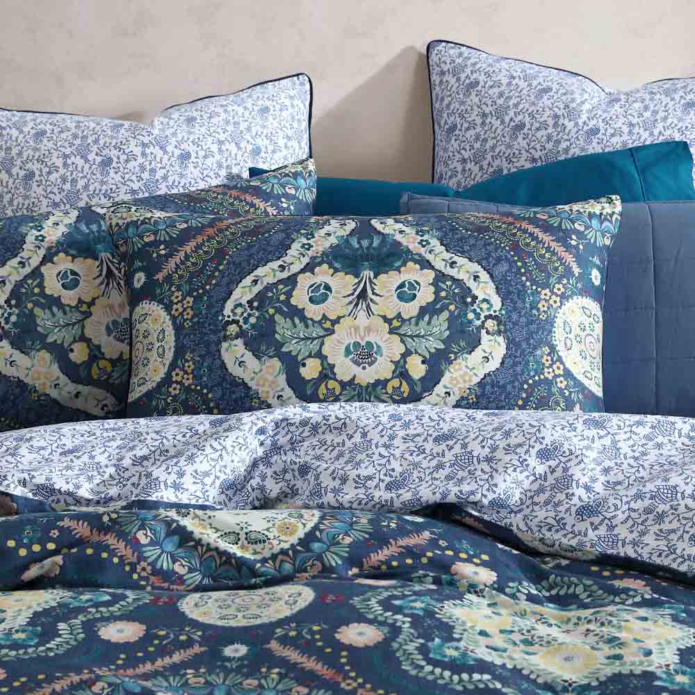 Logan & Mason Kashmir Quilt Cover Set