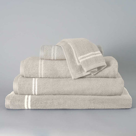 Private Collection Astoria Bath Towel Collection - Silver - MyHouse