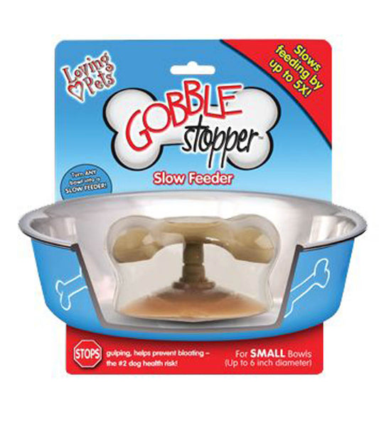 Loving Pets Gobble Stopper Slow Feeder For Bowls