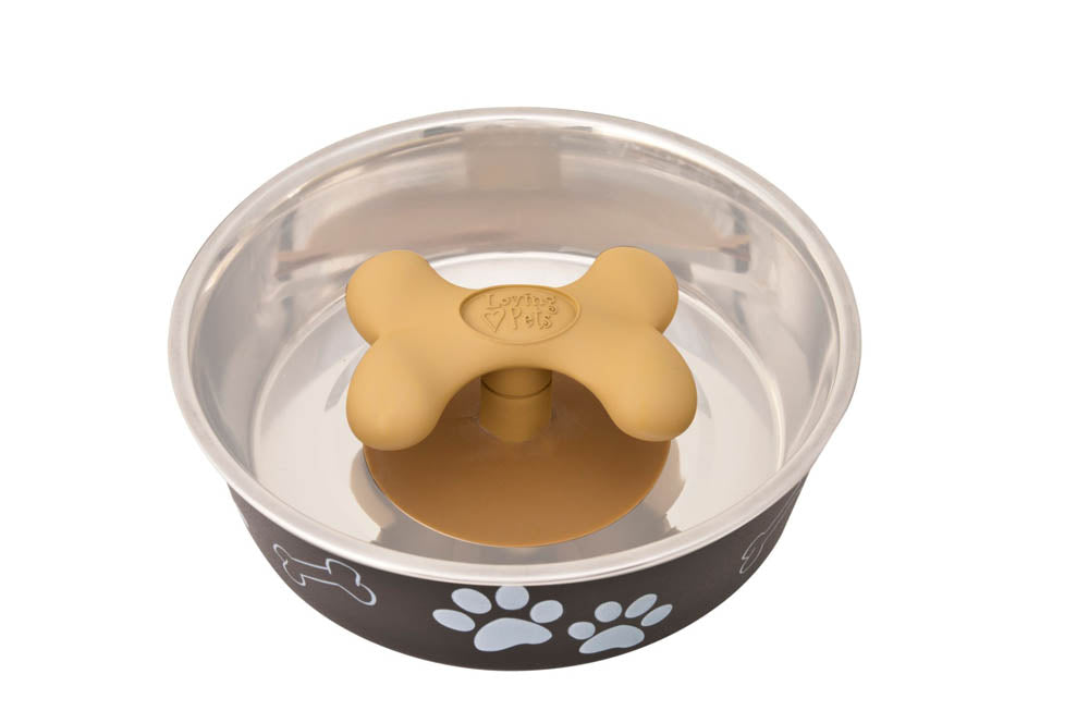 Loving Pets Gobble Stopper Slow Feeder For Bowls