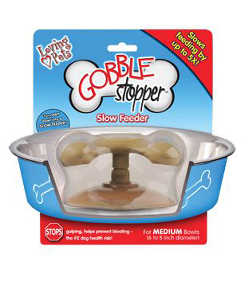 Loving Pets Gobble Stopper Slow Feeder For Bowls