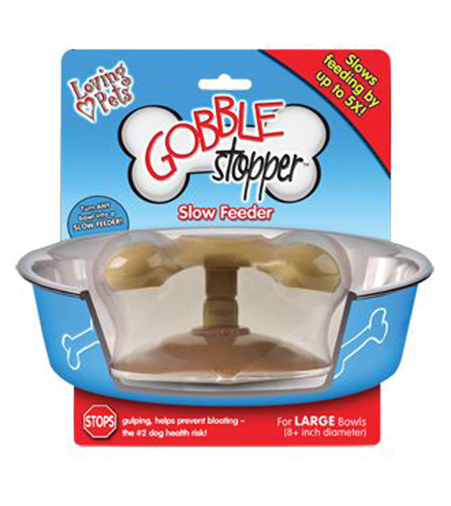 Loving Pets Gobble Stopper Slow Feeder For Bowls