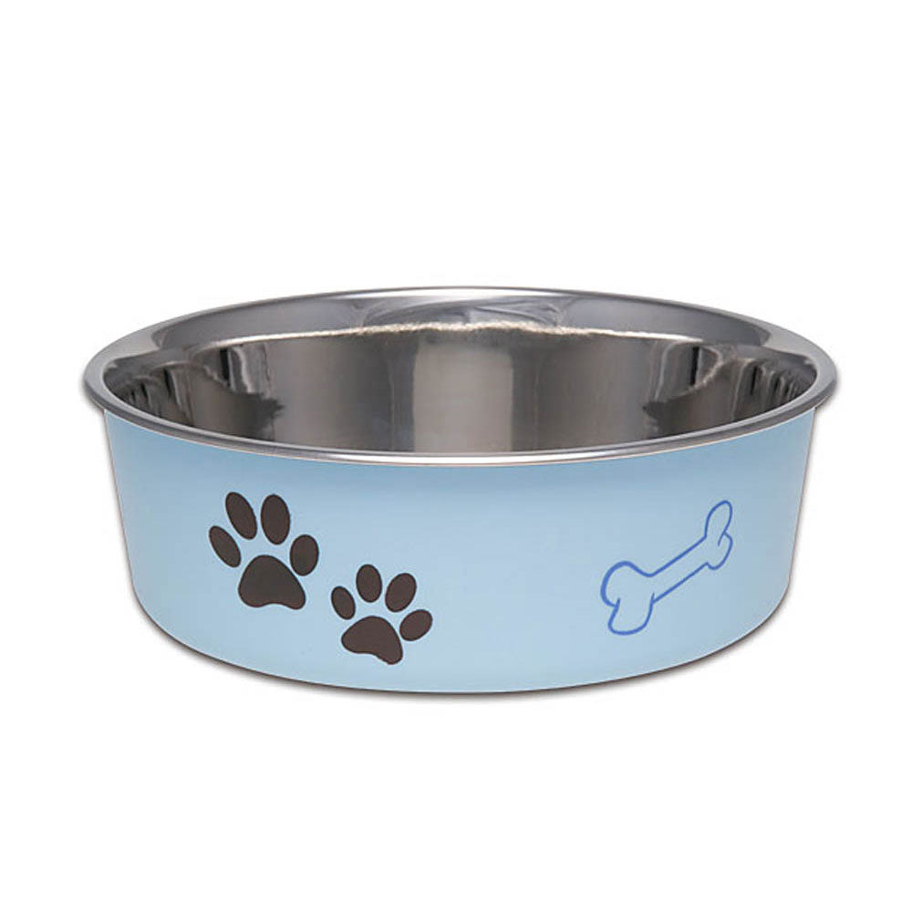 Loving Pets Bella Dog Bowl Murano Blue