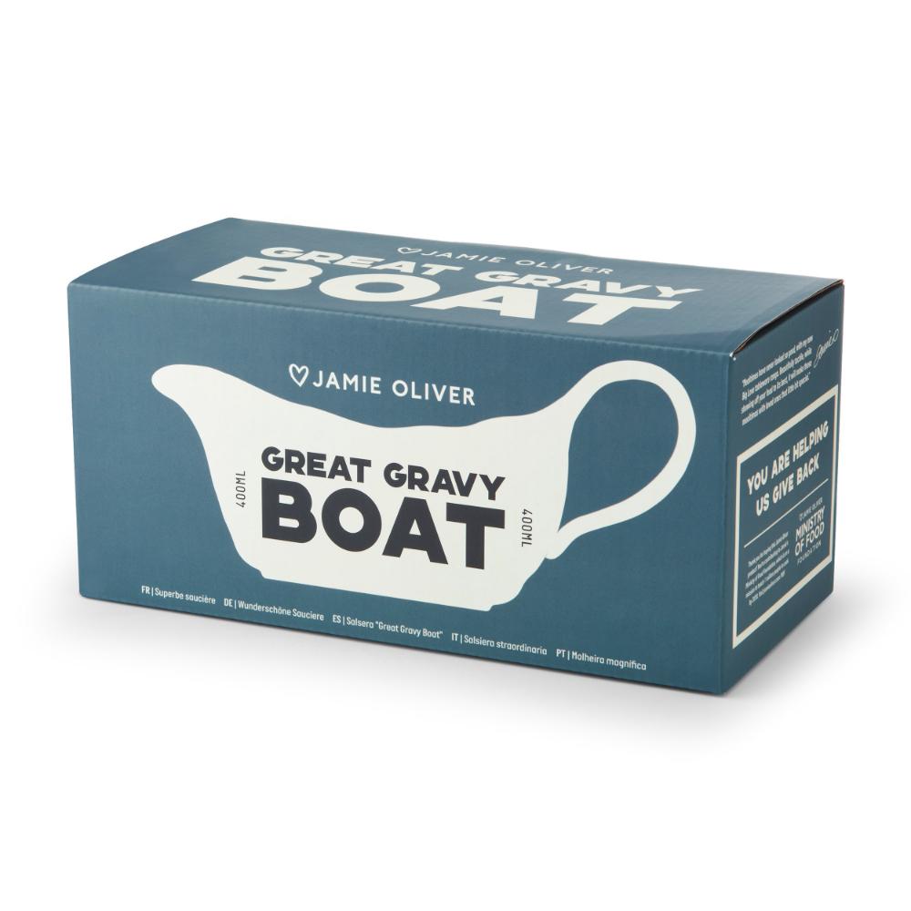 Jamie Oliver Big Love Great Gravy Boat 400ml White at MyHouse