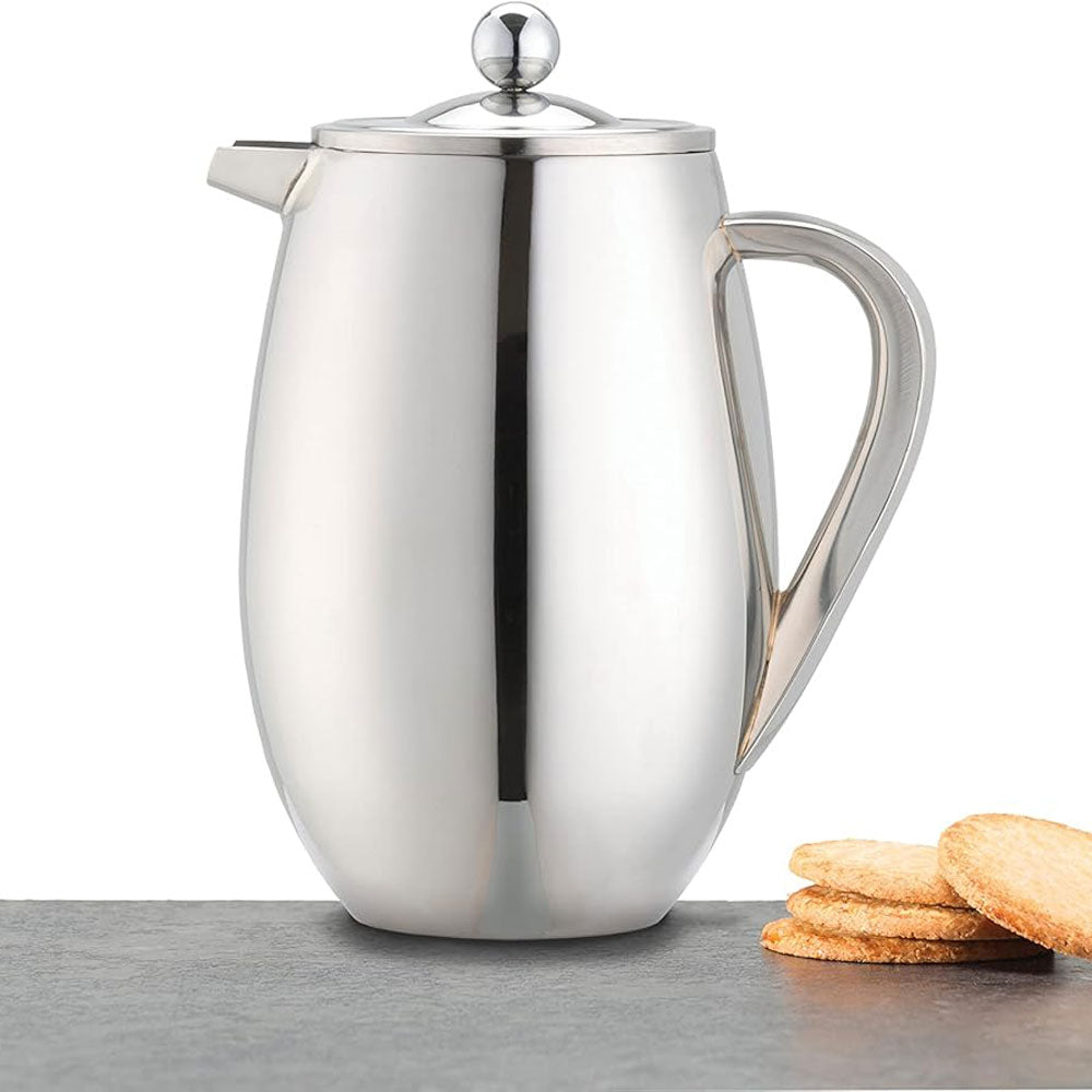 La Cafetiere Stainless Steel Double Walled 3 Cup Insulated Cafetiere