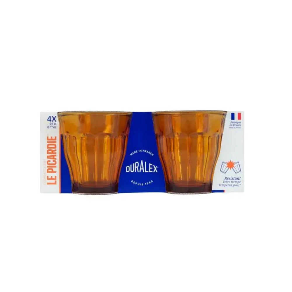 Duralex Picardie Set of 4 Tumblers 250ml