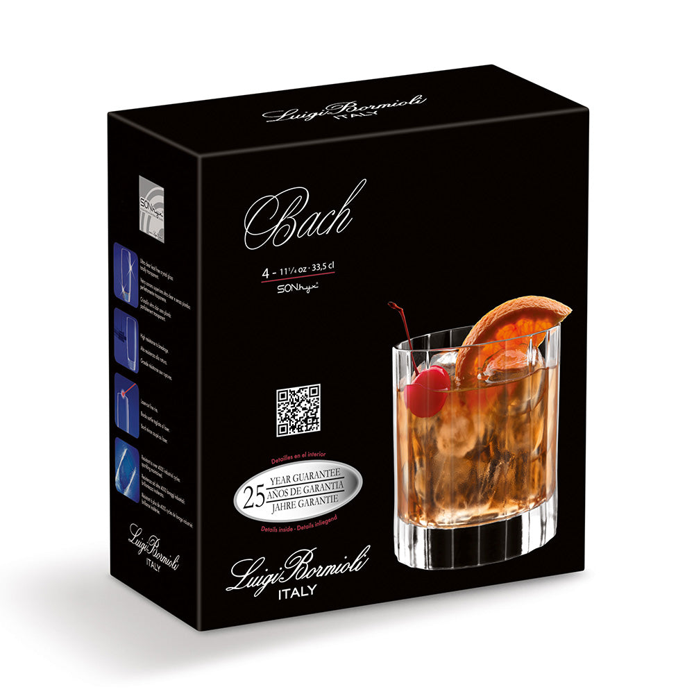 Luigi Bormioli Bach Set of 6 DOF Glasses 335ml