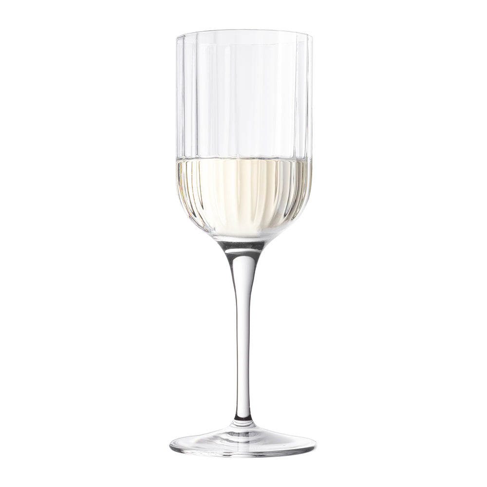 Luigi Bormioli Bach Set of 4 White Wine Glasses 280ml