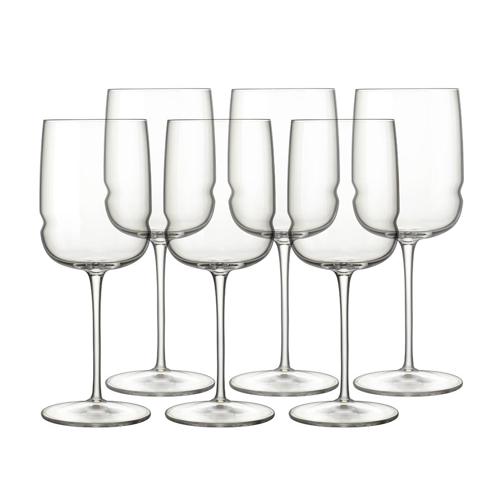 Luigi Bormioli Grandioso Set of 6 Chardonnay Glasses 450ml