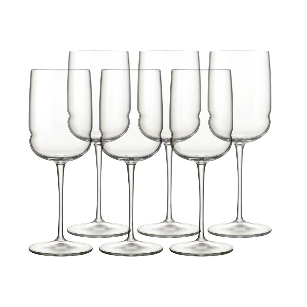 Luigi Bormioli Grandioso Set of 6 Sauvignon Glasses 370ml