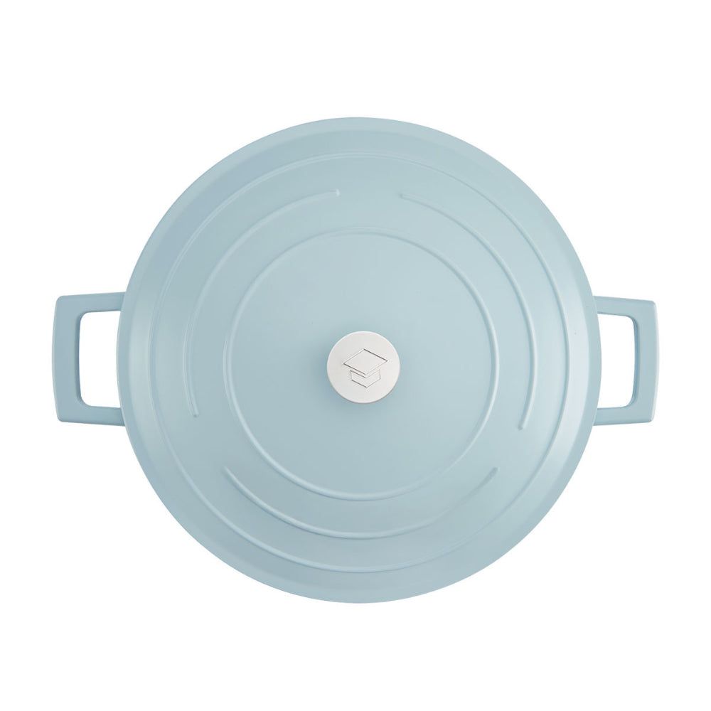 Mastercraft Casserole Dish Cast Aluminium 28cm Sky Blue