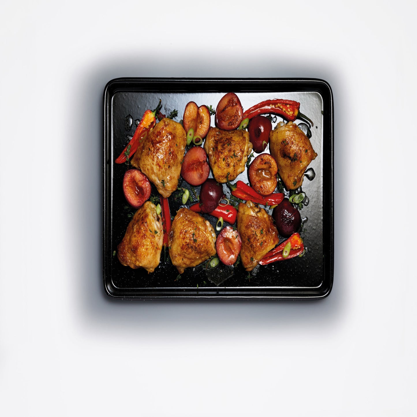 MasterCraft Professional Vitreous Enamel Baking Tray 39x27x2cm