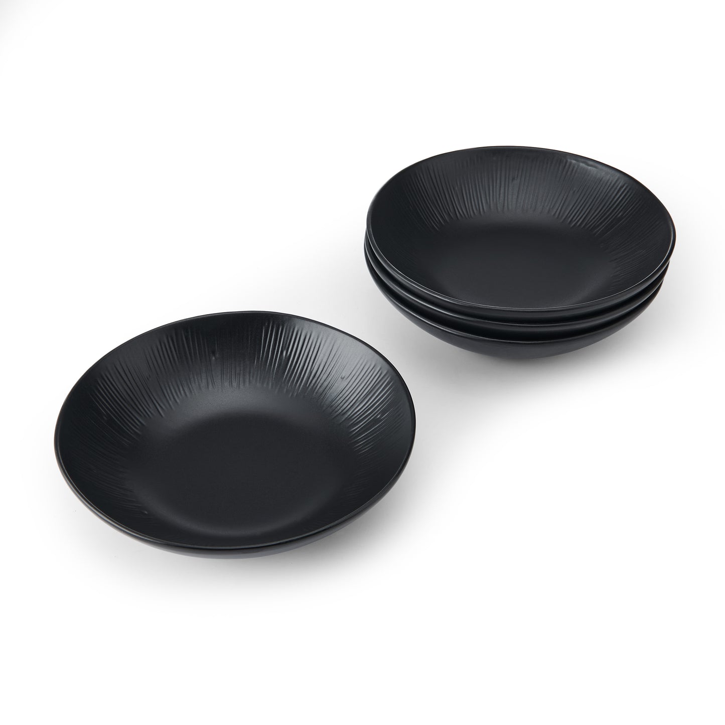 Mikasa Jardin Set of 4 Midnight Pasta Bowls