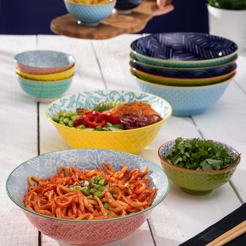 Mikasa Glazed Stoneware Ramen Bowl
