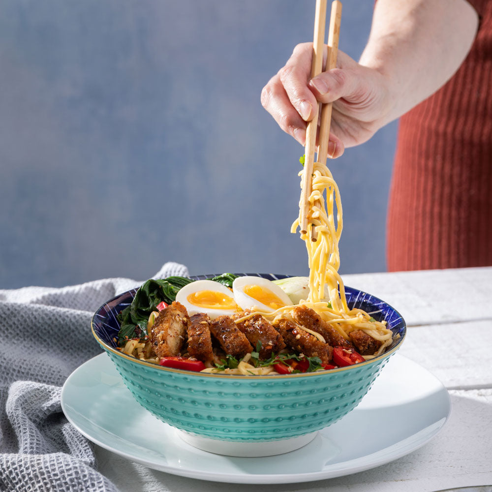 Mikasa Glazed Stoneware Ramen Bowl
