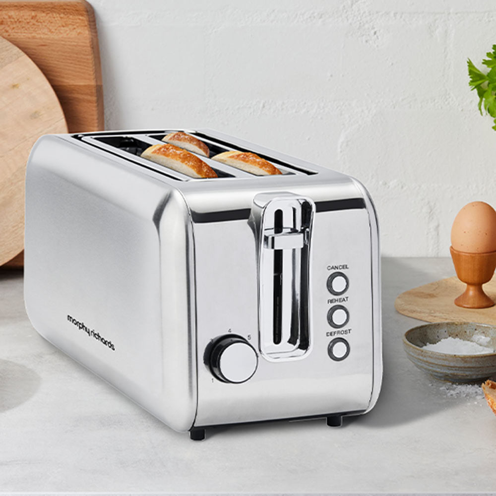 Morphy Richards Equip 4 Slice Long Slot Toaster