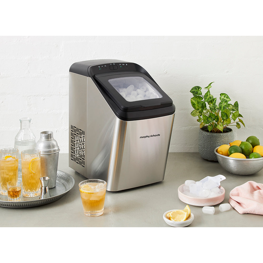 Morphy Richards Ice Maker 15kg Stainless Steel