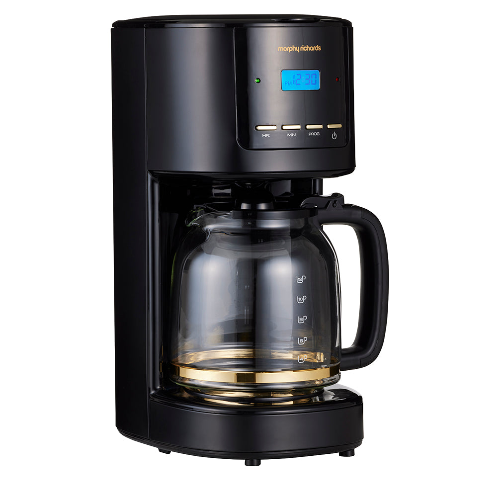 Morphy Richards Ascend Soft Gold Filtered Coffee Maker Black