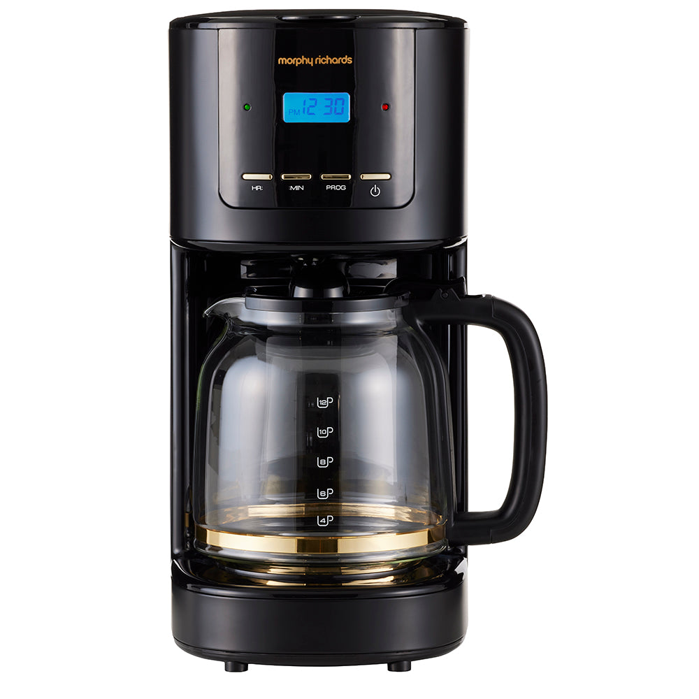 Morphy Richards Ascend Soft Gold Filtered Coffee Maker Black