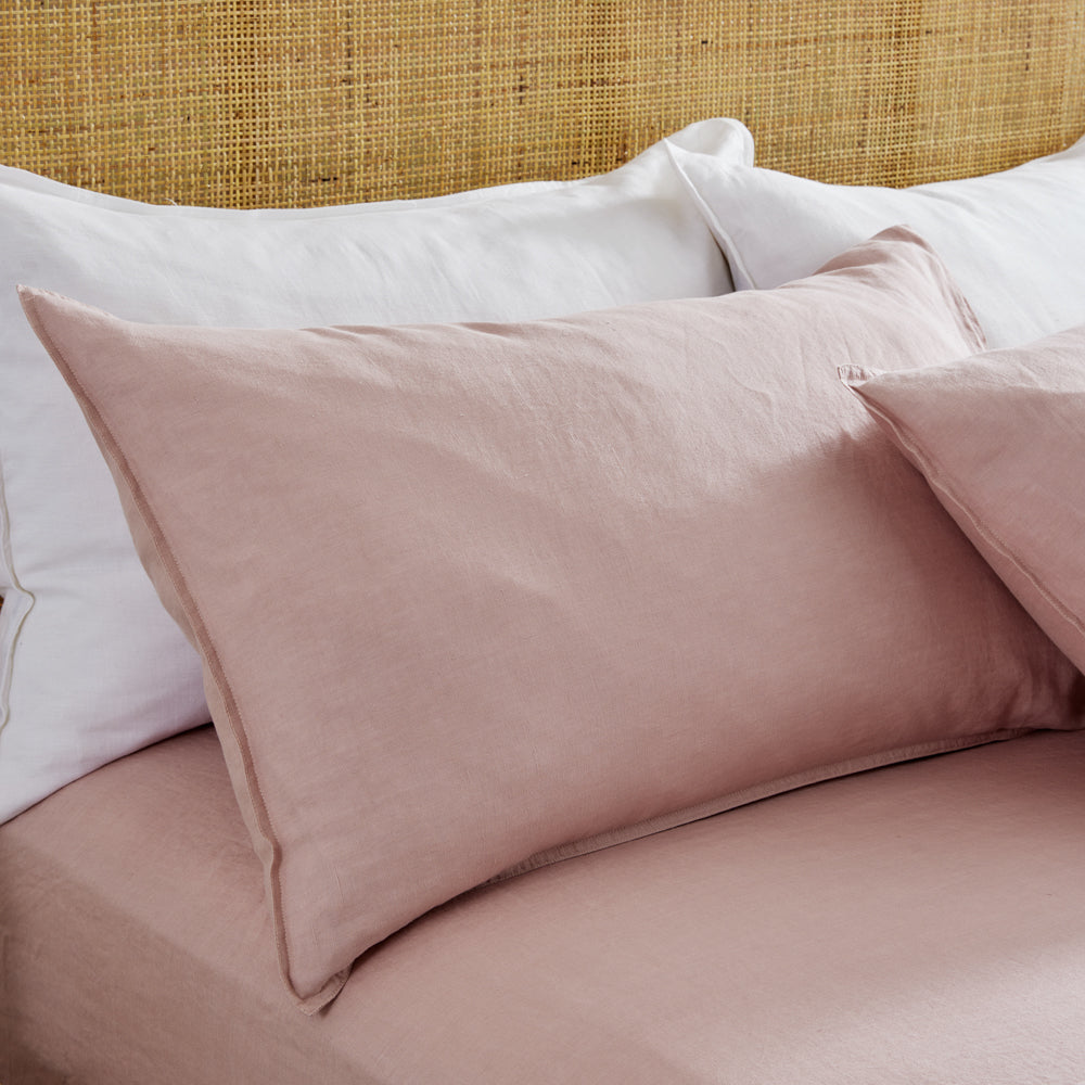 Pure European Linen Pillowcase Pair