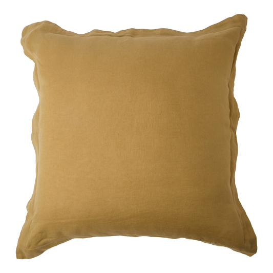 Pure European Linen Cushion Honey