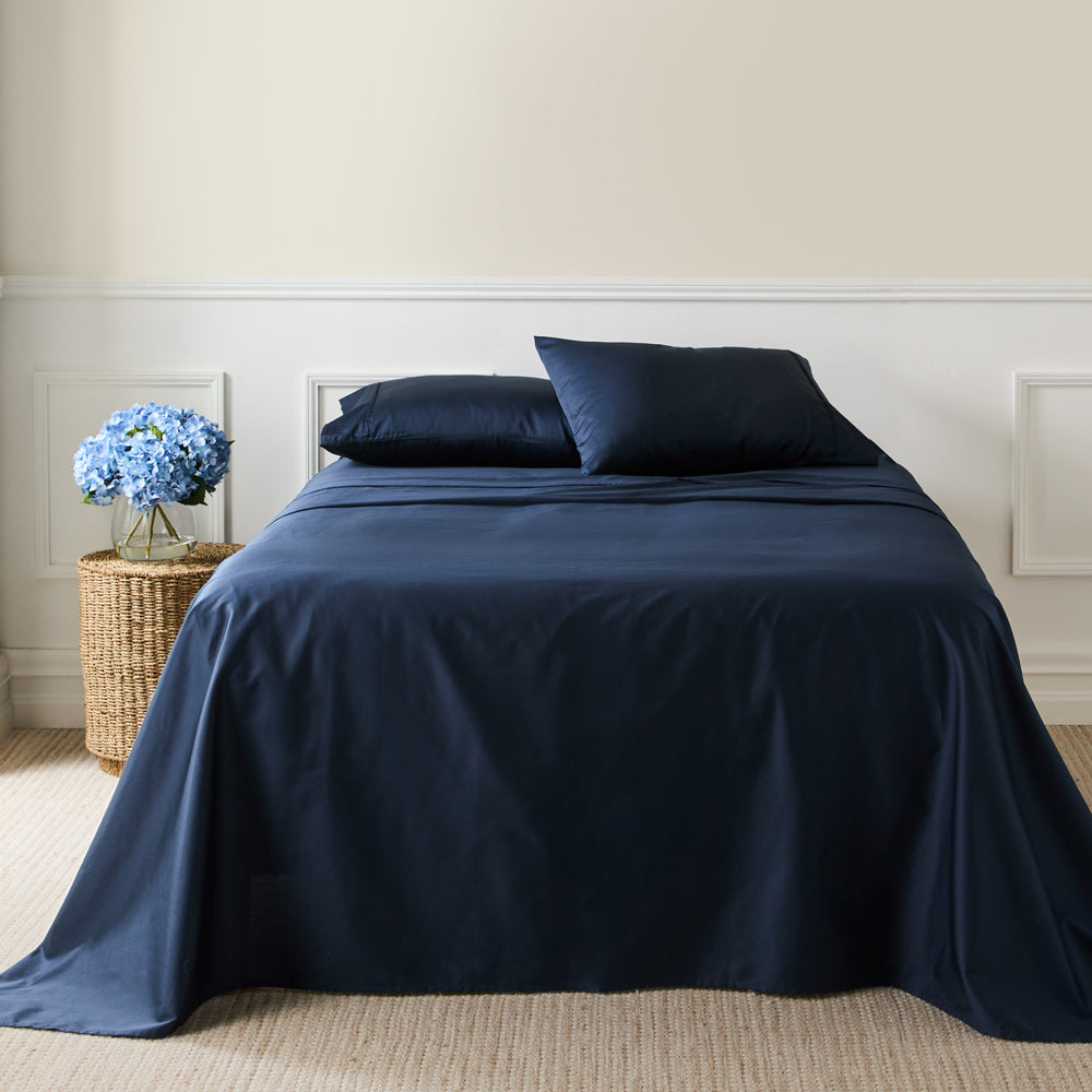 Ashton Sheet Set Dress Blue