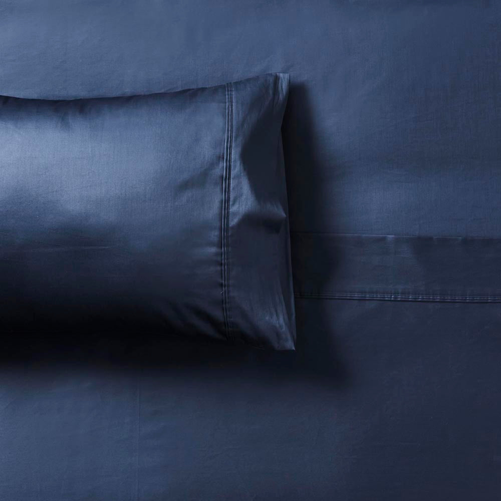 Ashton Standard Pillowcase Pair Dress Blue