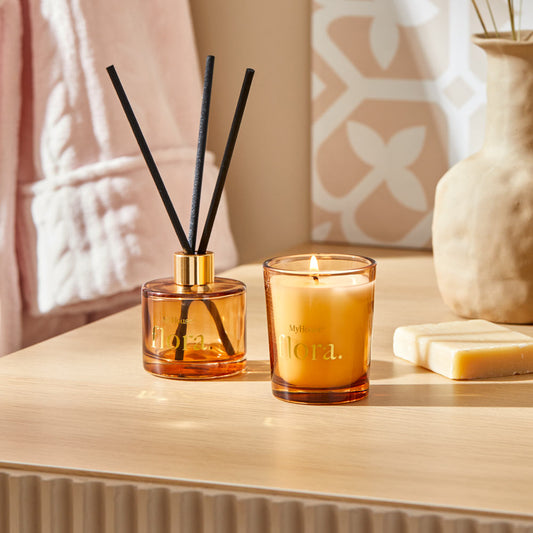 MyHouse Flora Candle and Diffuser Set