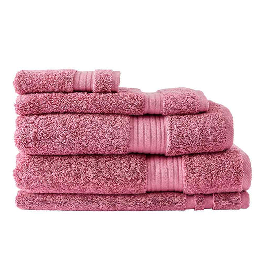 Celene Egyptian Loop Bath Towel Collection Berry