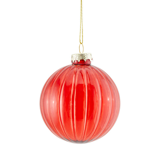 MyHouse Bauble Glass Red