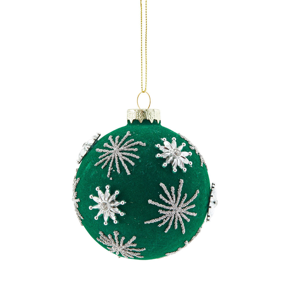 MyHouse Bauble Starburst Green