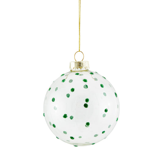 MyHouse Bauble Poka Dot Green