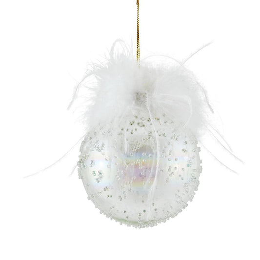 MyHouse Bauble Feather White