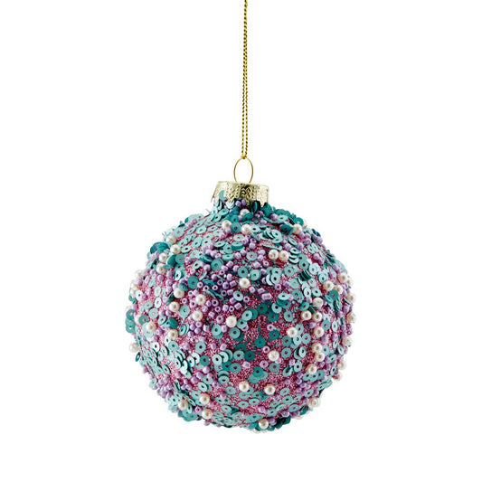 MyHouse Bauble Beaded Pearl Pink & Mint