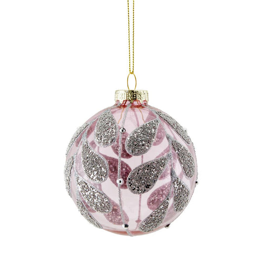 MyHouse Bauble Leaf Pink