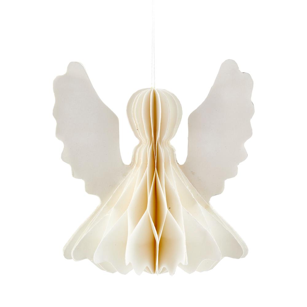 MyHouse Bauble Paper Angel White