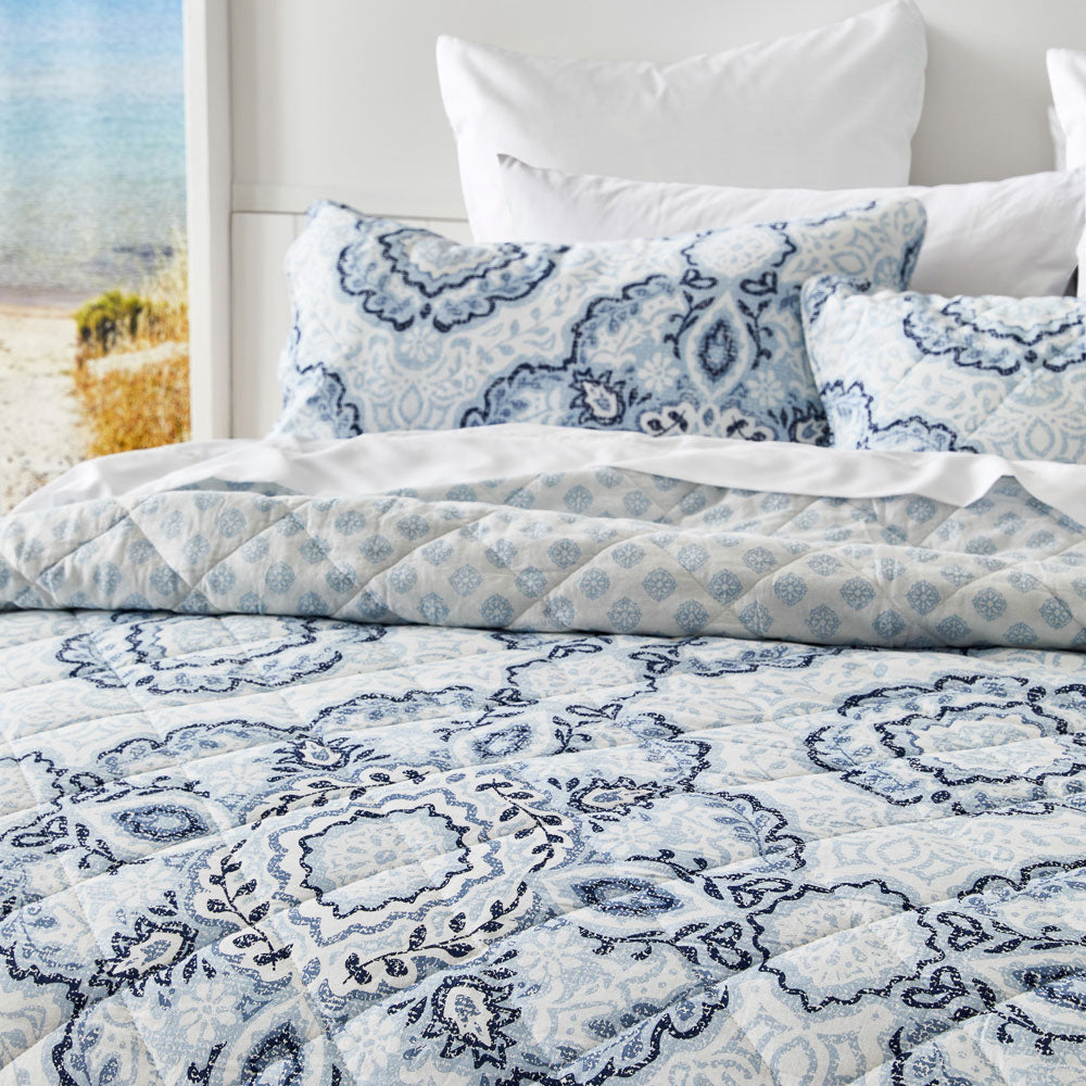 Deborah Hutton Cassis Coverlet Set