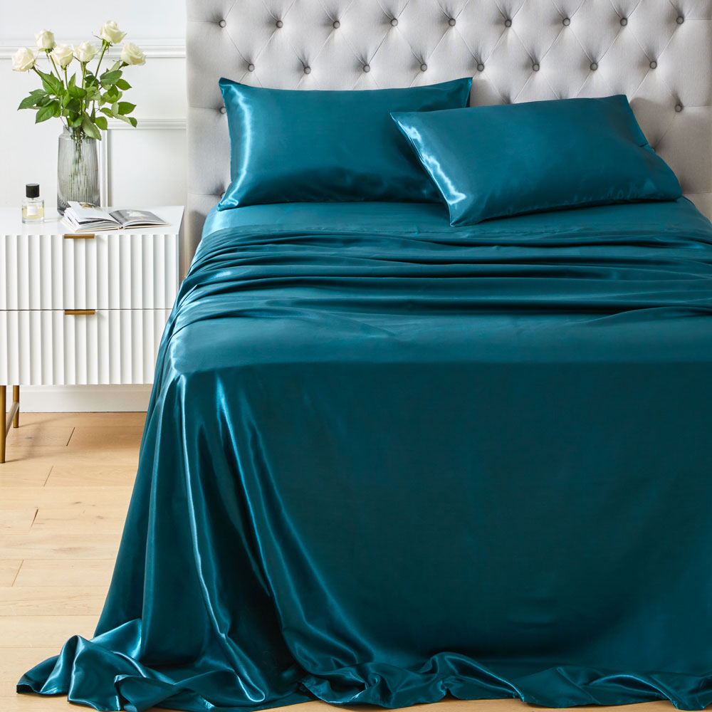 Adorn Living Satin Sheet Set