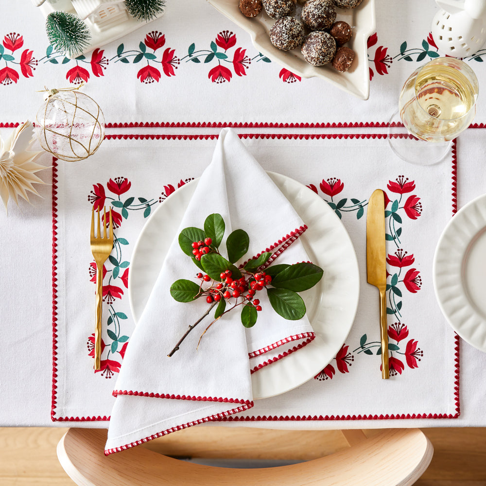 MyHouse Set of 4 Napkins Stitch