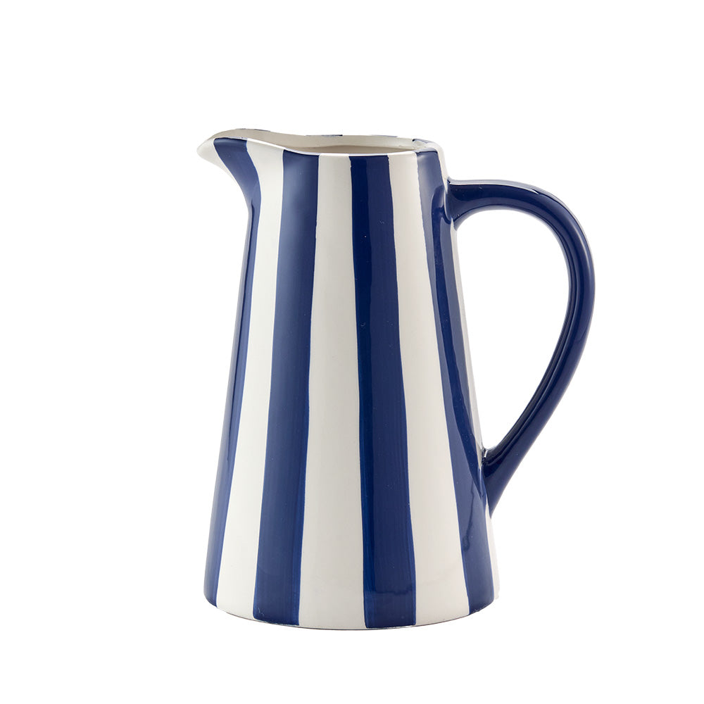 MyHouse Blue and White Stripe Jug