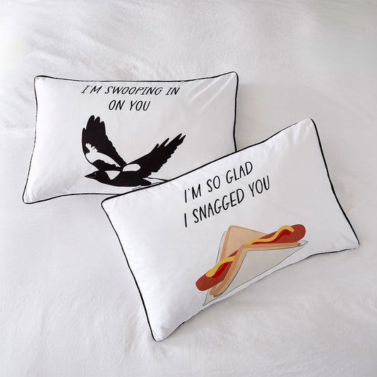 Adorn Living Novelty Pillowcase Perfect Pair