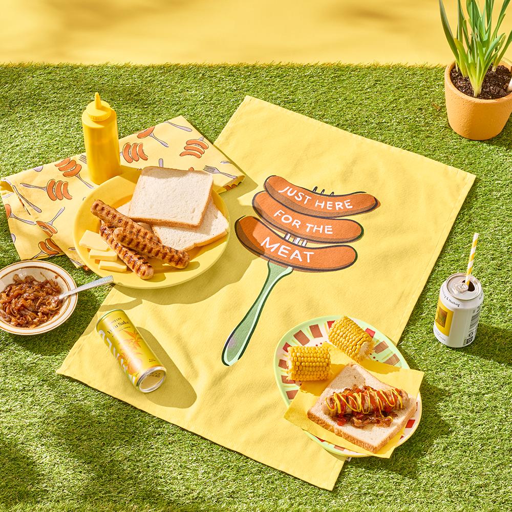 Adorn Living Set of 2 Meat Tea Towels