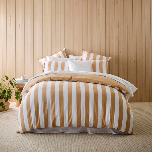 MyHouse Cotton Linen Quilt Cover Set