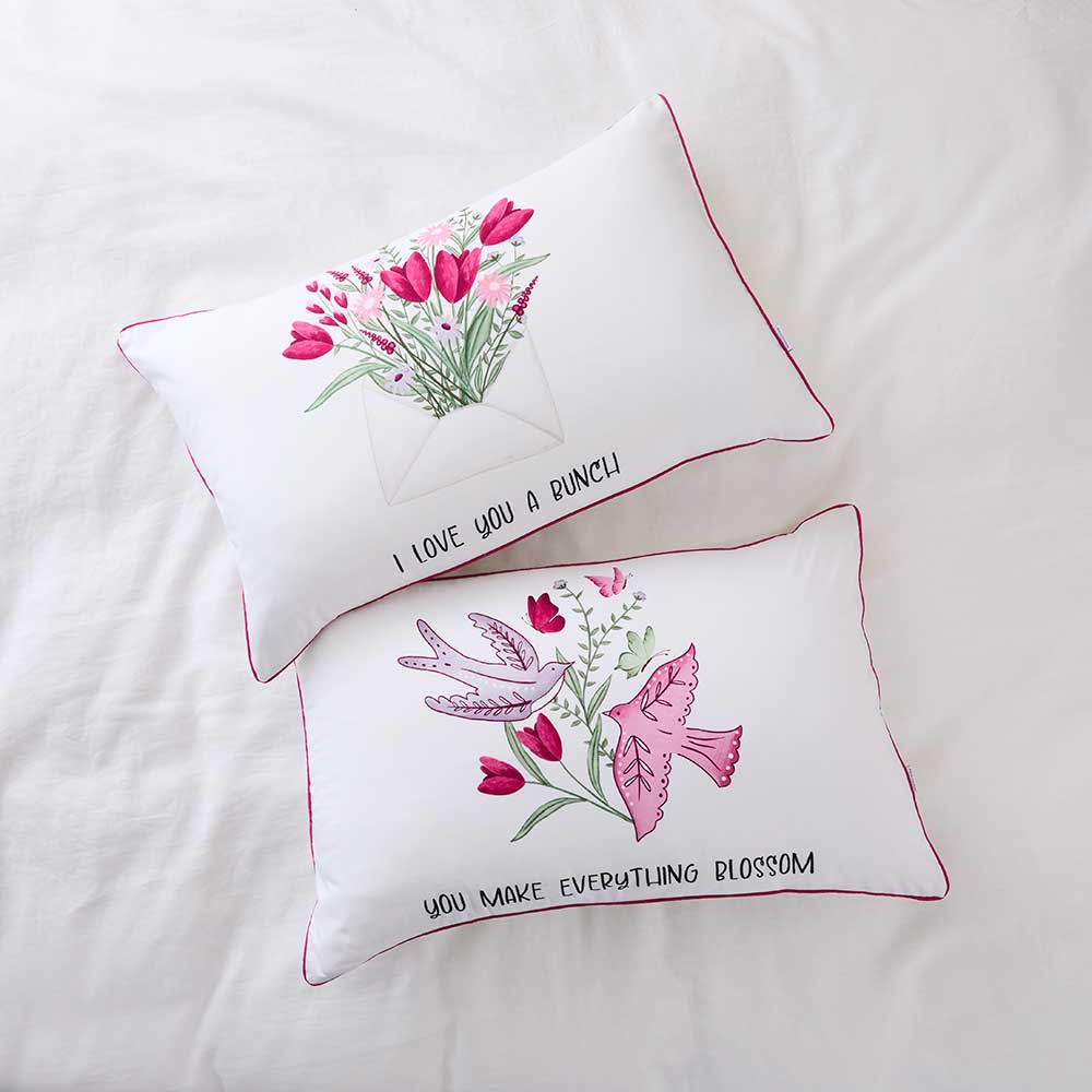 Adorn Living Novelty Pillowcase Perfect Pair