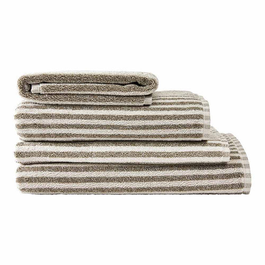 Neale Whitaker Turkish Bath Towels Wattle Stripe