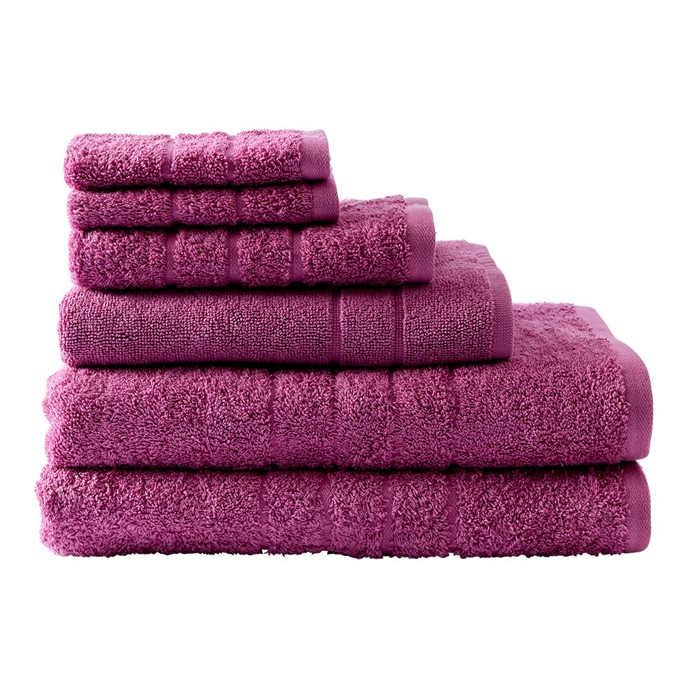 Adorn Living Set Of 6 Essential Bath Towels