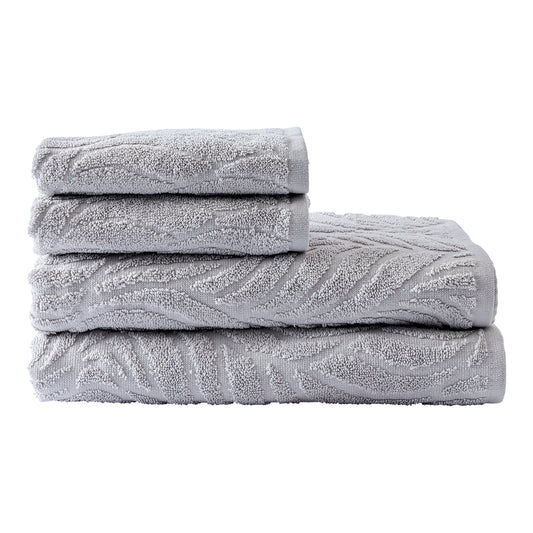 MyHouse Set of 4 Leaf Bath Towels