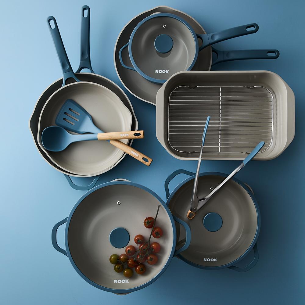 NOOK by Baccarat Frypan with Helper Handle 32cm