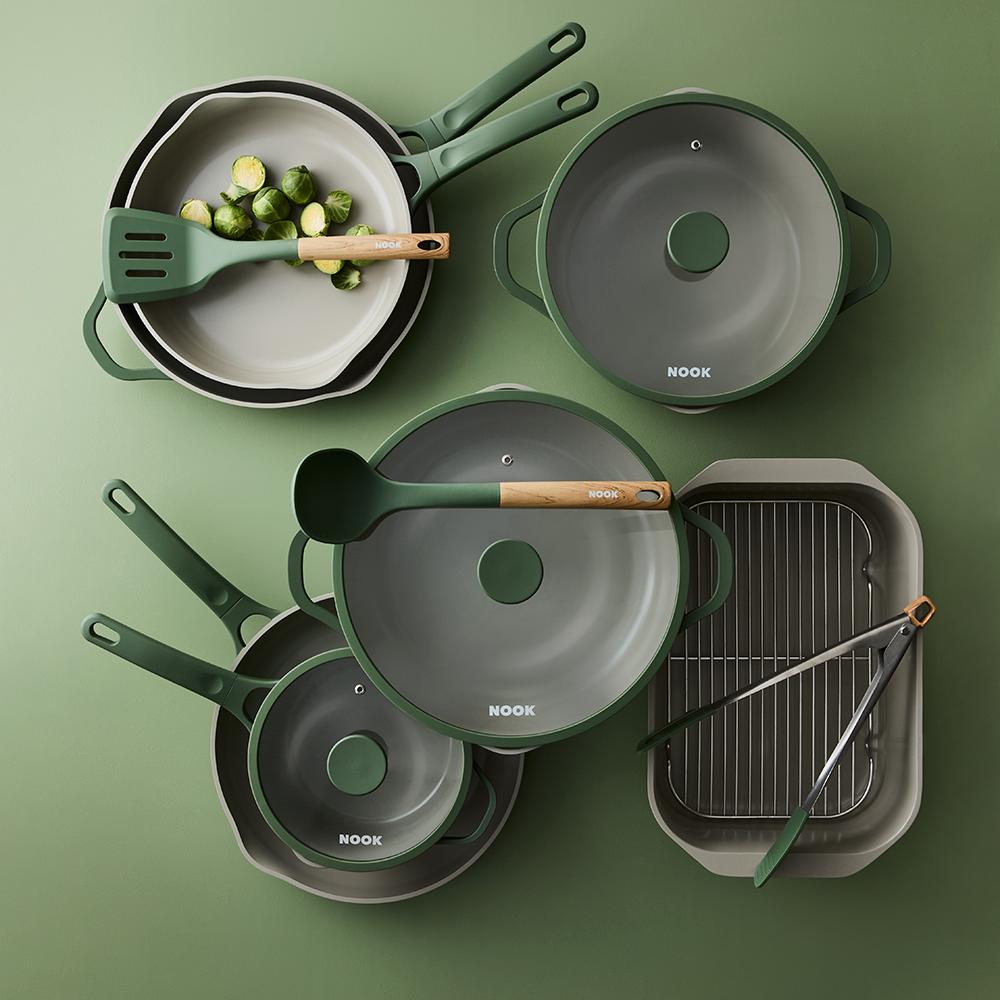 NOOK by Baccarat Frypan with Helper Handle 32cm